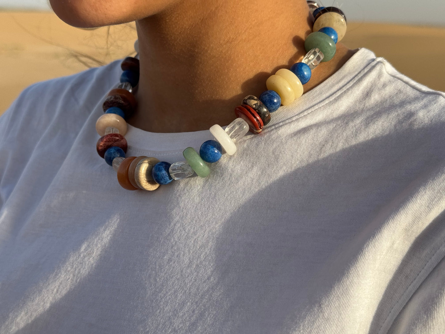 a lot going on necklace