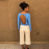 jackie beige capris