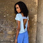 model is 1.72m (5'64'') & wears S