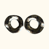 noa silver earrings