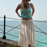 gala white skirt / top