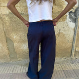 stairwell blue pants