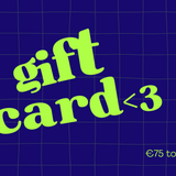 rota gift card <3