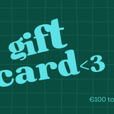 rota gift card <3