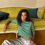 fall for me green top