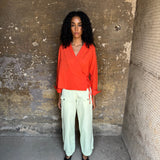 romy coral shirt