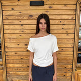 mia white top