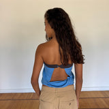 brisa blue top
