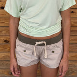 costa olive shorts