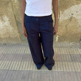 stairwell blue pants