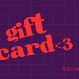 rota gift card <3