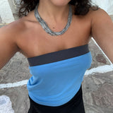 brisa blue top