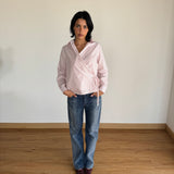 model is 1.65m (5'4'') & wears S