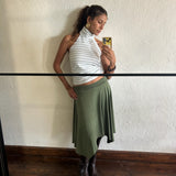 gala green skirt / top