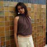 amelie brown top