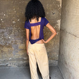 alma purple top