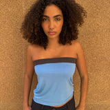 brisa blue top