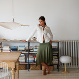 gala green skirt / top