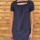 nile navy top