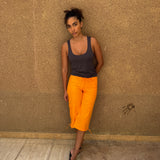 jackie orange capris