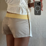 costa yellow shorts