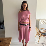 gala pink skirt / top