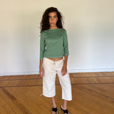 jackie beige capris