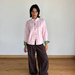 model is 1.65m (5'4'') & wears S