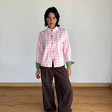 model is 1.65m (5'4'') & wears S