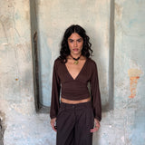 ur spiraling gold necklace