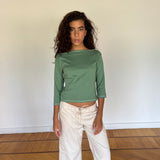 model is 1.73m (5'57'') & wears S