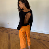 jackie orange capris