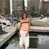 gala white skirt / top
