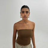 cuadrado gold earrings