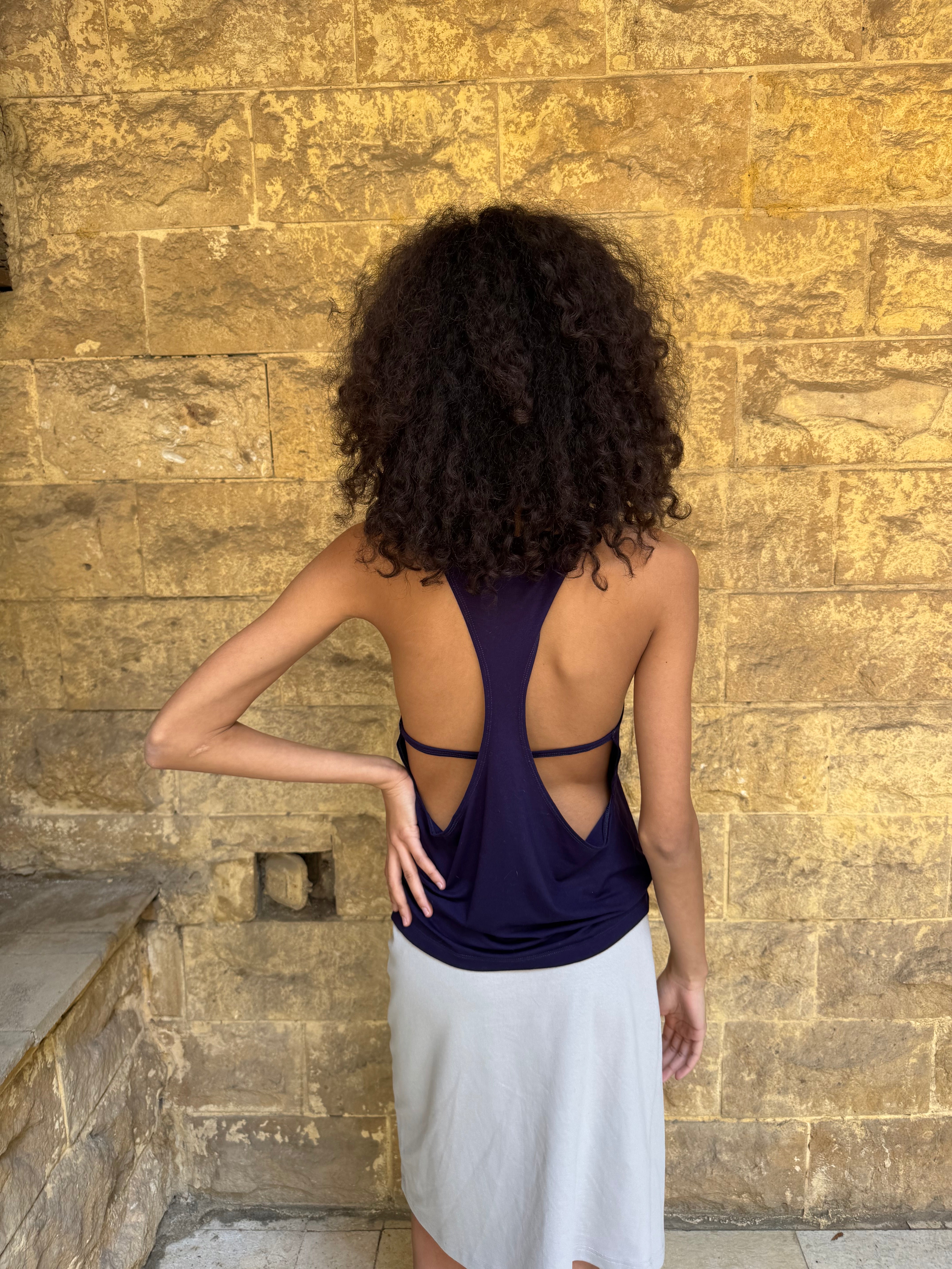 April Rota april purple tank – rota