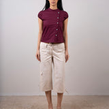 jackie beige capris