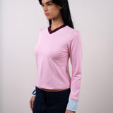 frida pink top